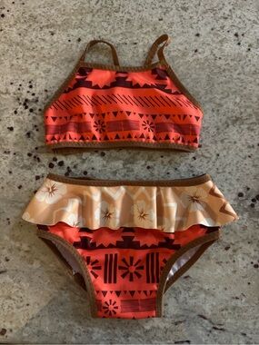 Moana inspired swim suit 9-12months